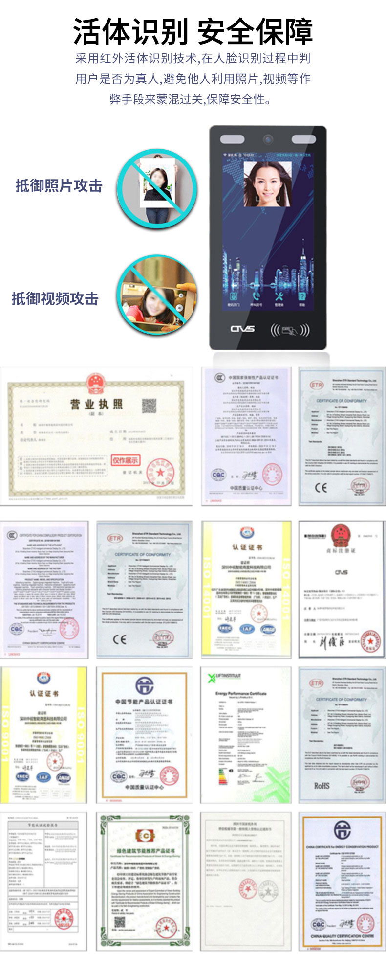 強大的人臉識別功能與資質參數合集 強大的人臉識別功能與資質參數合集