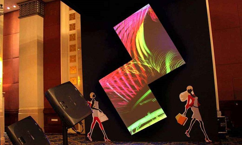 液晶屏異形拼接